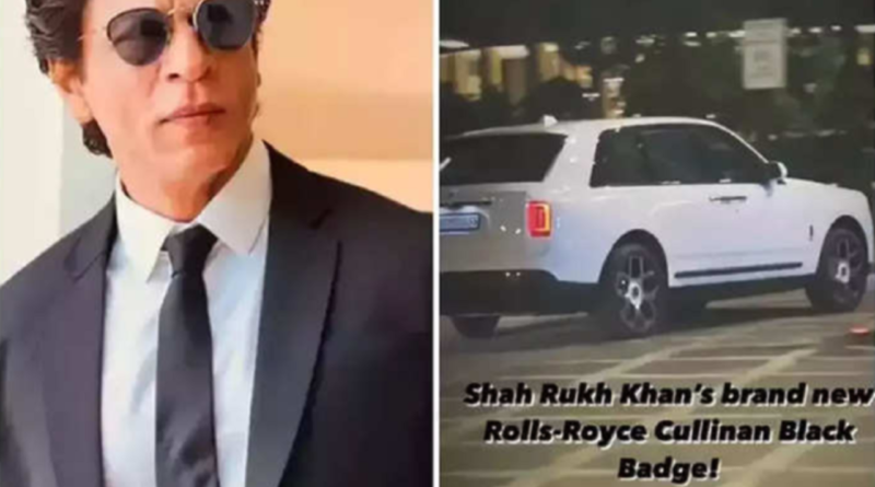 Shah Rukh Khan new car