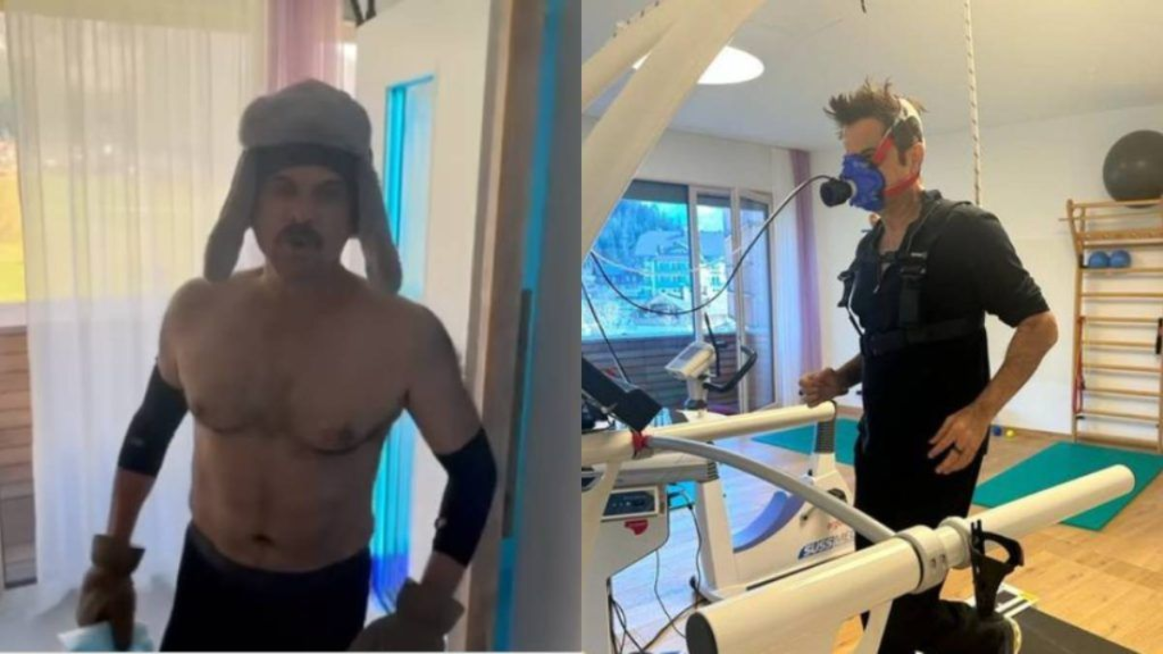 Anil Kapoor Worked Out Shirtless In Minus 110 Degrees