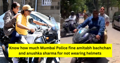 Mumbai Police fined Amitabh and Anushka's riders