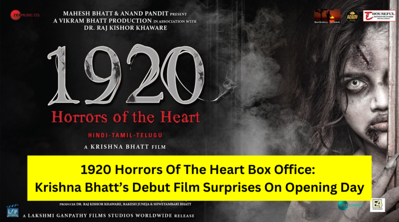 1920 Horrors Of The Heart Box Office