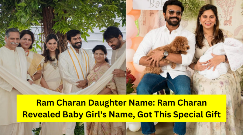 Ram Charan Daughter Name