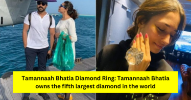 Tamannaah Bhatia Diamond Ring