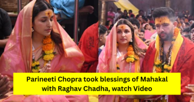 Parineeti Chopra took blessings of Mahakal with Raghav Chadha