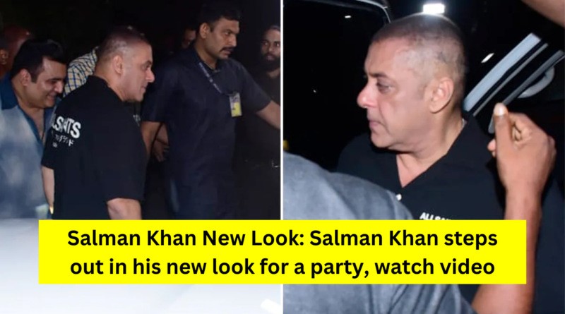 Salman Khan New Look