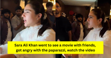 Sara Ali Khan angry on paparazzi